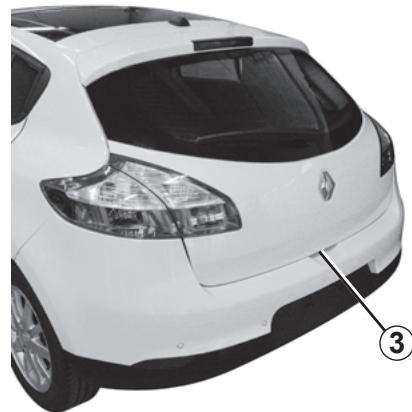 RENAULT MEGANE 3 2010 - Déverrouillage du vehicule - 1