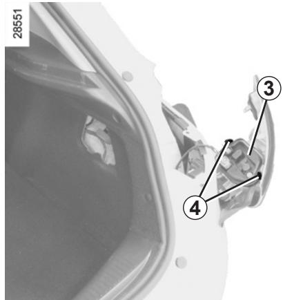 RENAULT MEGANE 3 2010 - Feux indicateur de direction/de position et de stop - 2