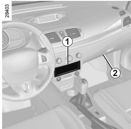 RENAULT MEGANE 3 2010 - Utilisation du téléphone - 1