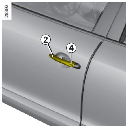RENAULT MEGANE 3 2010 - CARTE RENAULT « MAINS LIBRES » : utilisation (2/3) - 1