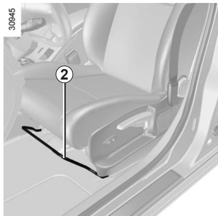 RENAULT MEGANE 3 2010 - Sièges à commandes manuelles - 1