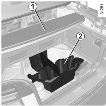 RENAULT MEGANE 3 CC - RANGEMENTS, AMÉNAGEMENTS COFFRE À BAGAGES - 1