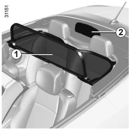 RENAULT MEGANE 3 CC - FILET ANTI-REMOUS - 1
