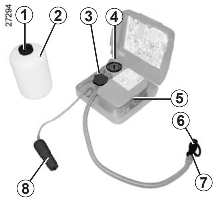 RENAULT MEGANE 3 CC - KIT DE GONFLAGE DES PNEUMATIQUES (2/3) - 1