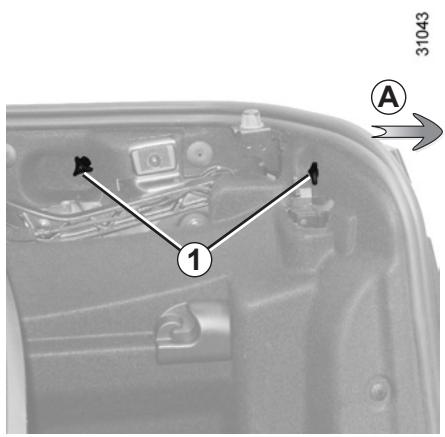 RENAULT MEGANE 3 CC - FEUX ARRIÈRE ET LATÉRAUX : remplacement des lampes (1/2) - 1