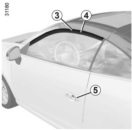 RENAULT MEGANE 3 CC - OUVERTURE ET FERMETURE DES OUVRANTS (2/2) - 1