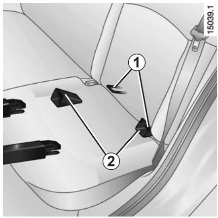 RENAULT MEGANE 3 CC - SÉCURITÉ ENFANTS : choix de la fixation du siège enfant (2/2) - 1