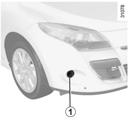 RENAULT MEGANE 3 CC - PROJECTEURS AVANT : feux de brouillard avant, additionnels - 1