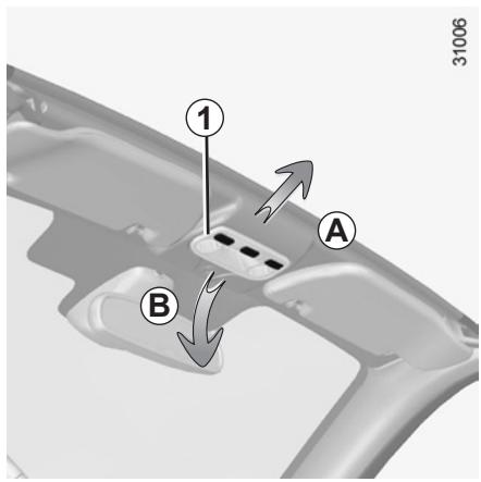 RENAULT MEGANE 3 CC - ÉCLAIRAGE INTÉRIEUR : remplacement des lampes (1/2) - 1