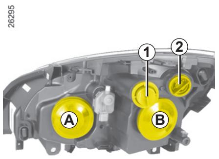 RENAULT SCENIC 2 2006 - Feux de route/de croisement - 2