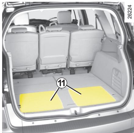 RENAULT SCENIC 2 2006 - Trappes de rangement 10 - 1