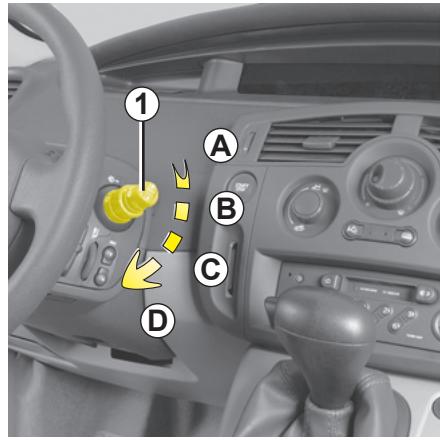 RENAULT SCENIC 2 2006 - Projecteurs allumés - 1