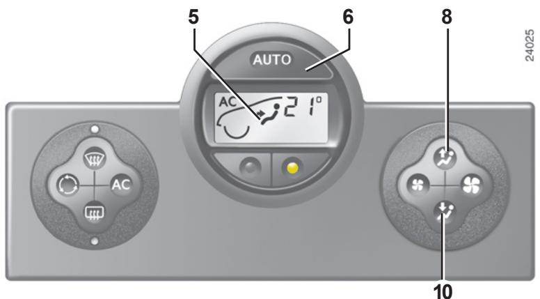 RENAULT SCENIC 2 2006 - Le mode automatique est le mode d'utilisation conseillé : - 1