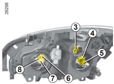 RENAULT SCENIC 2 2006 - Feu indicateur de direction - 1