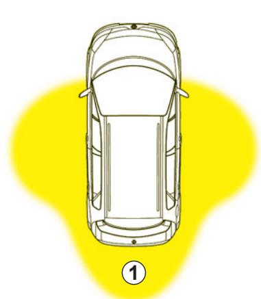 RENAULT SCENIC 2 2006 - Déverrouillage/verrouillage du coffre seul - 1