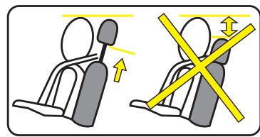 RENAULT SCENIC 2 2006 - Pour remettre l'appuie-tête - 1