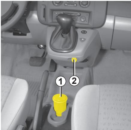 RENAULT SCENIC 2 2008 - CENDRIER – ALLUME-CIGARES - 1