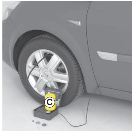 RENAULT SCENIC 2 2008 - KIT DE GONFLAGE DES PNEUMATIQUES - 3