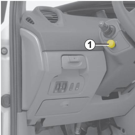 RENAULT SCENIC 2 2008 - RÉGULATEUR-LIMITEUR DE VITESSE : fonction régulateur - 1