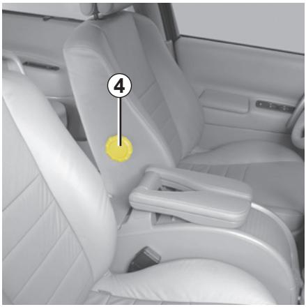 RENAULT SCENIC 2 2008 - SIÈGES AVANT (suite) - 1