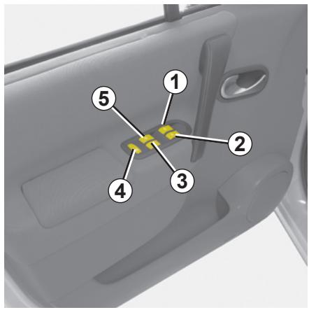 RENAULT SCENIC 2 2008 - LÈVE-VITRES ÉLECTRIQUES - 1