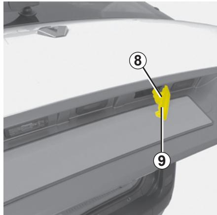 RENAULT SCENIC 2 2008 - FEUX ARRIÈRE (suite) ET LATÉRAUX : remplacement des lampes - 2