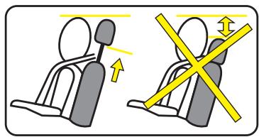 RENAULT SCENIC 2 2008 - Pour remettre l'appui-tête - 1