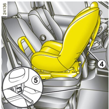 RENAULT SCENIC 2 2008 - POUR LA SÉCURITÉ DES ENFANTS (suite) - 1