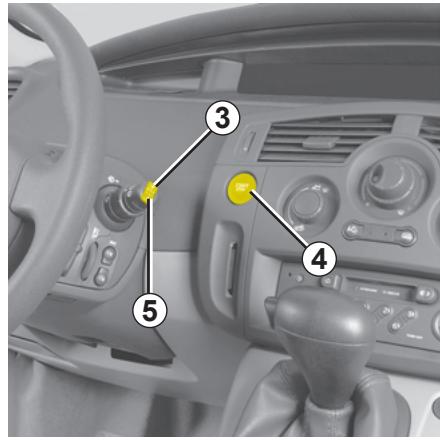 RENAULT SCENIC 2 2008 - Tableau de bord en miles - 1