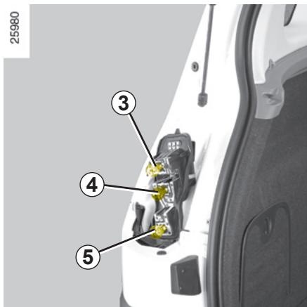 RENAULT SCENIC 2 2008 - Feux de direction/feux de position et de stop - 4