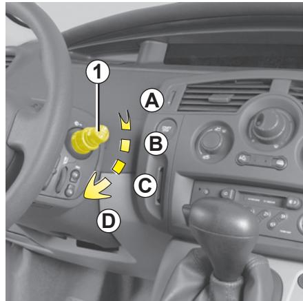 RENAULT SCENIC 2 2008 - Projecteurs allumés - 1