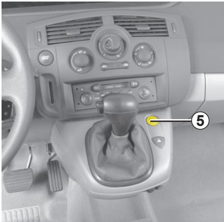 RENAULT SCENIC 2 2008 - VERROUILLAGE/DÉVERROUILLAGE DES PORTES (suite) - 1