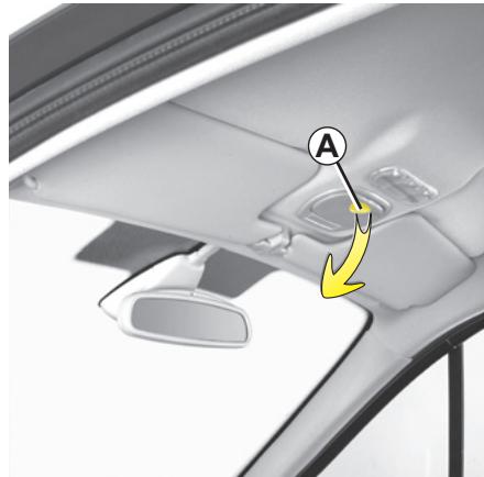 RENAULT SCENIC 2 2008 - Miroirs de courtoisie éclairants - 1