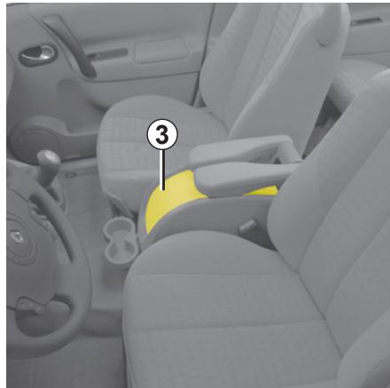 RENAULT SCENIC 2 2008 - Vide-poches de portes 2 - 1