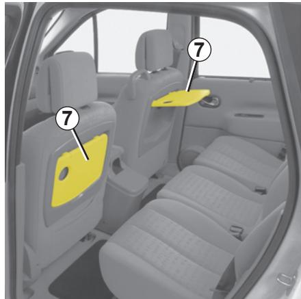 RENAULT SCENIC 2 2008 - Poignée de maintien 6 - 1