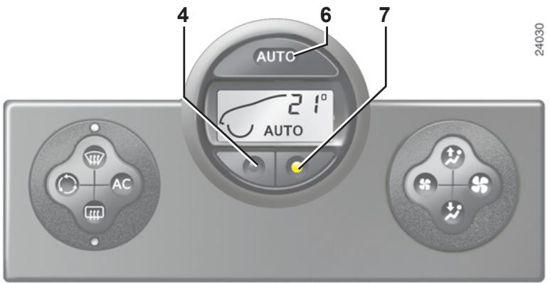 RENAULT SCENIC 2 2008 - AIR CONDITIONNÉ AUTOMATIQUE (suite) - 1