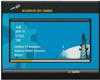 SAGEM ITD 64 - 4-3 Recherche des châines - 1