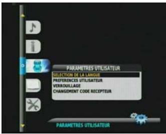 SAGEM ITD 65 - 6-1 Selection de la LANGUE - 2