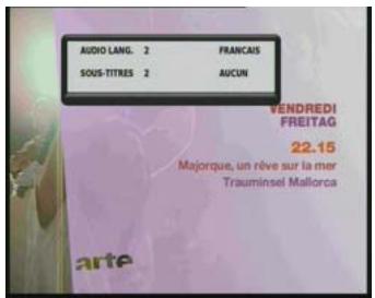 SAGEM ITD 65 - 7-5-1 Langue audio - 1