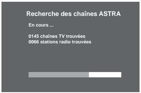 SAGEM DTR94160S HD - 6-1-4 Recherche des chaînes ASTRA - 1