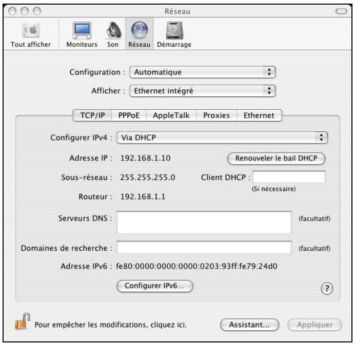 SAGEM F@ST 3202 (LIVEBOX) - Sous MacOS X - 4