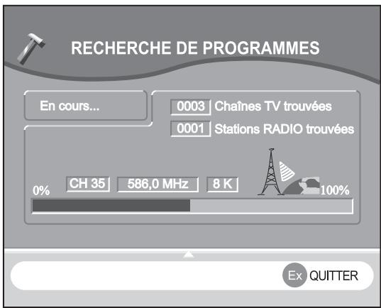 SAGEM HD-D45S G4 - Recherche de programmes - 1