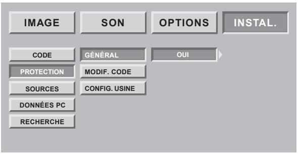 SAGEM HD-D45S G4 - Restriction d'accès par code - 2
