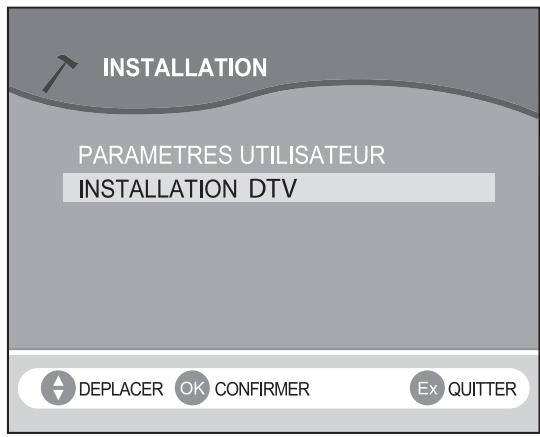 SAGEM HD-D45S G4 - Installation des programmes DTV - 1