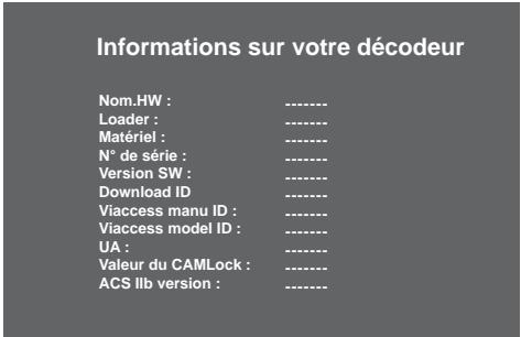 SAGEM ITAD93 HD TNTOP - Informations sur votre décodeur - 1