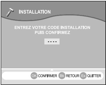 SAGEM ITD 66 FR - 5-1 PREPARATION / CODE D'INSTALLATION - 2