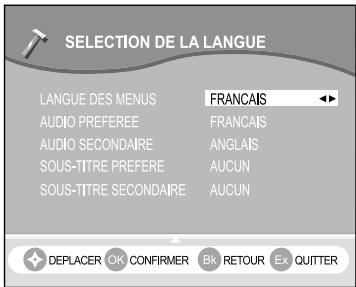 SAGEM ITD 66 FR - 6-1 SELECTION DE LA LANGUE - 3