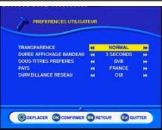SAGEM ITD58 FR - Paramètres avancés - 2