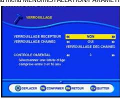 SAGEM ITD58 FR - Paramètres avancés - 3