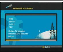 SAGEM ITD59NDL FR - 4-3 Recherche des châines - 1